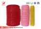 Stylish Hot Pink Velcro Hair Rollers For Female And Kids , Eco-Friendly