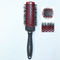 Nylon bristle Red Round Hair Brush Use for Professional Salon