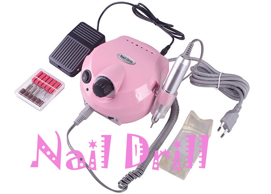 Macchina rosa di Mini Polish Nail Art Drill per trapano domestico/elettrico del chiodo per i chiodi acrilici
